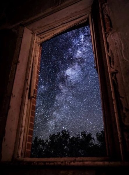 Ночь из окна