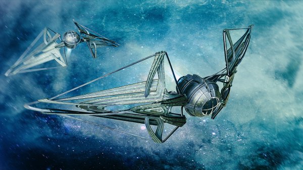 Лодка на фоне Луны