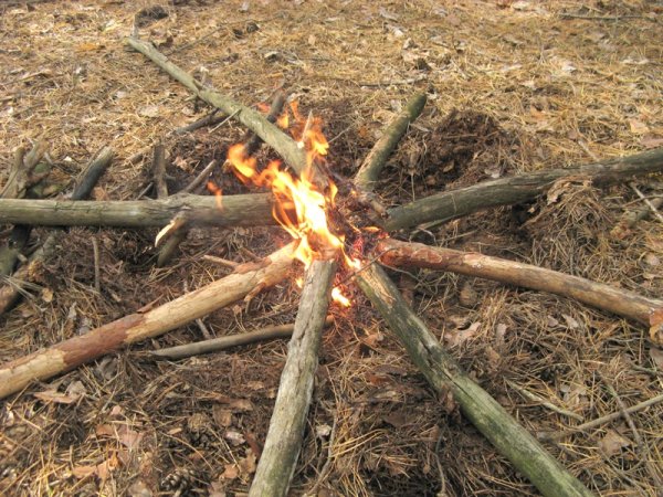 Костер звезда