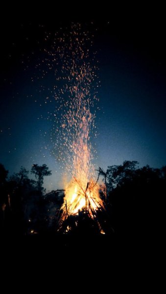 Искры костра