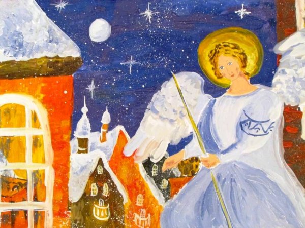 Ангел Рождество иллюстрации