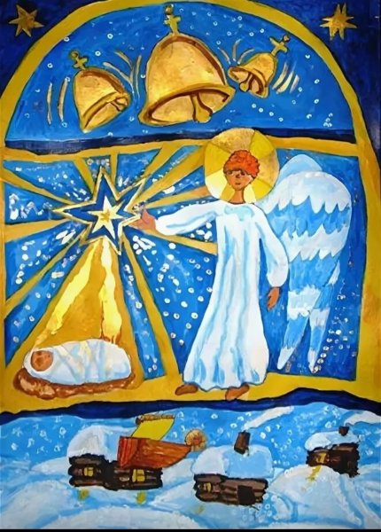 Рождественская звезда Пастернак иллюстрация