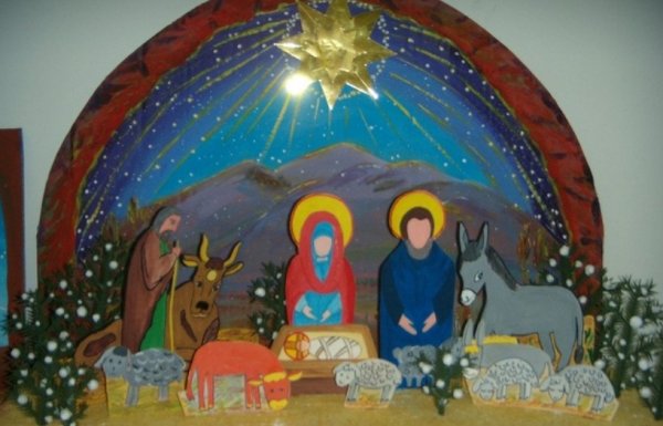 Рождественская звезда для вертепа