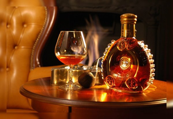 Коньяк свадебный этикетка