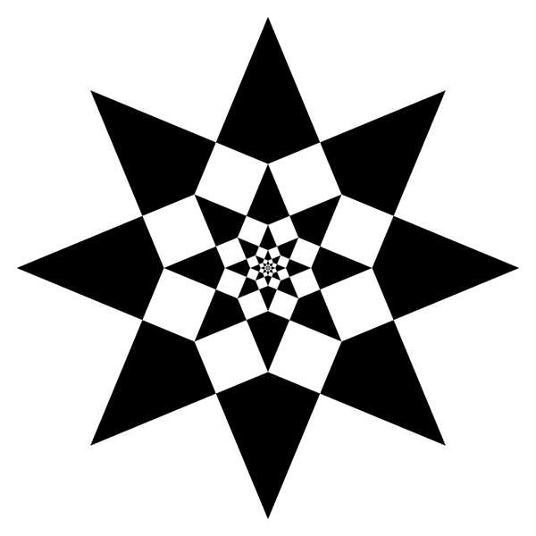 Трехконечная звезда геометрия