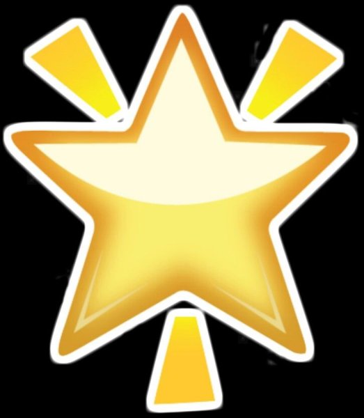 Звезда эмодзи айфон