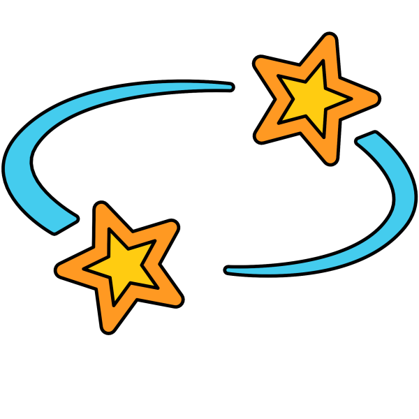 Звездочки вокруг головы