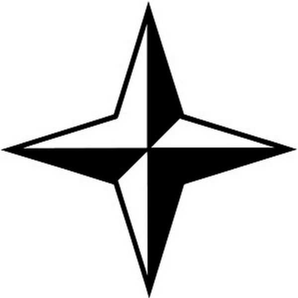 Символ четырез конечная звезда