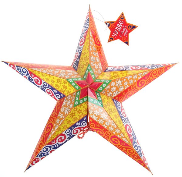 Звезда игрушка на елку