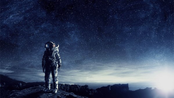 Одинокий космонавт