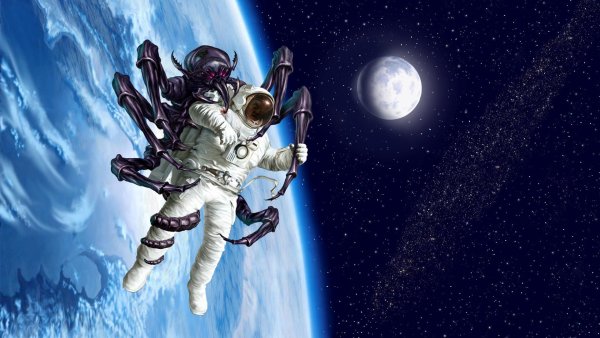 Картины Алана Бина космос