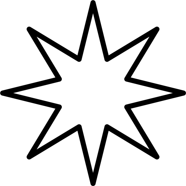 8ми угольная звезда