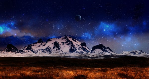 Космос в горах