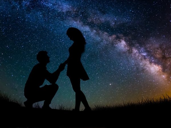 Ночное небо романтика