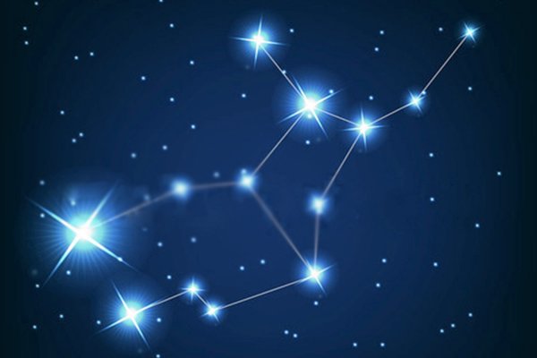 Знак зодиака Дева на небе