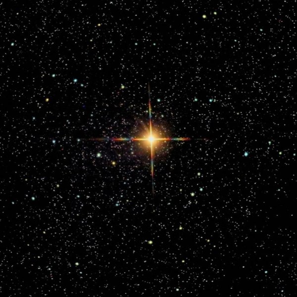 Спика и солнце