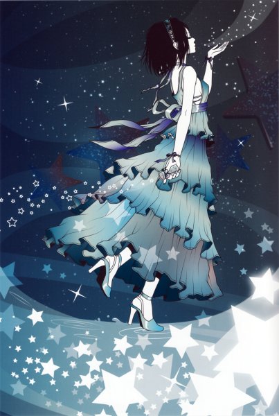 Аниме девочка звезда
