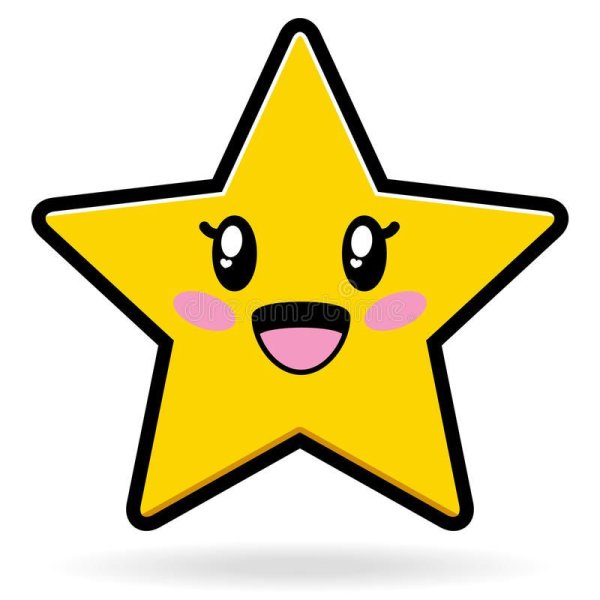 Милый рисунок звезды