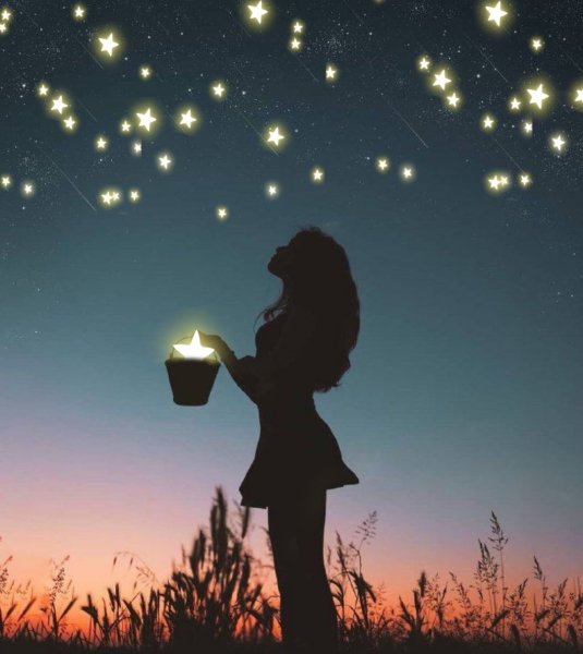 Когда будешь готов звезда сама упадет тебе в руки