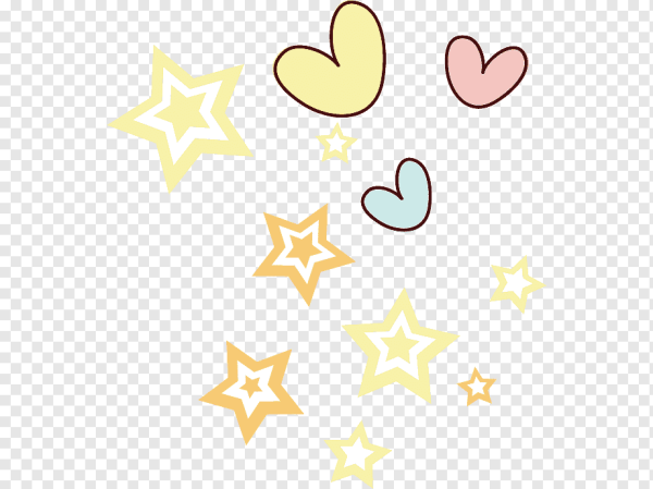 Сердечки звездочки цветочки