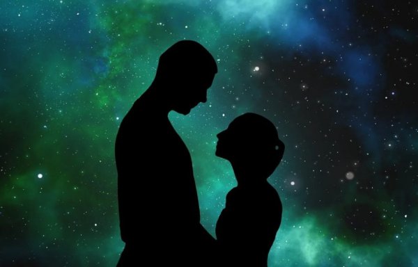 Звездное небо и пара