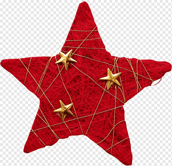 Красная звезда Новогодняя