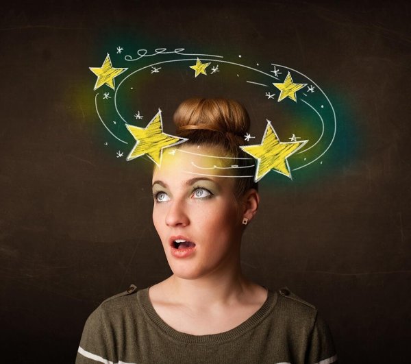 Звездочки над головой