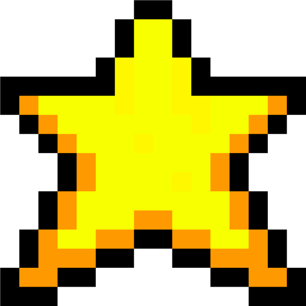 Пиксельная Звездочка