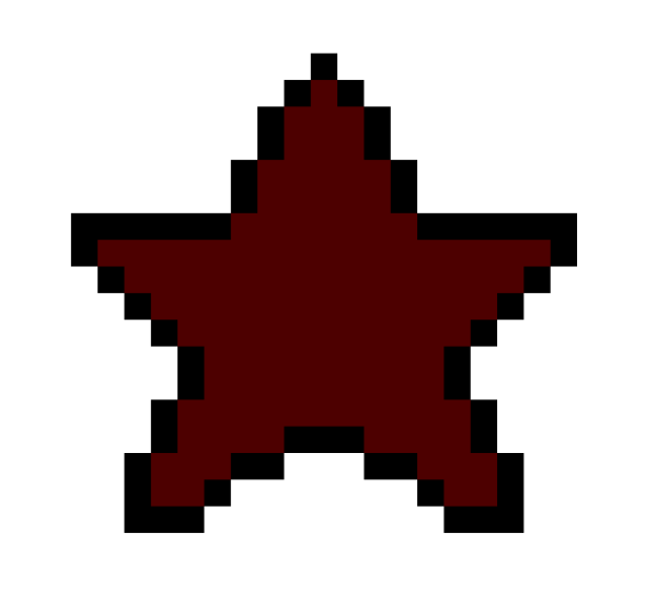 Пиксельная звезда