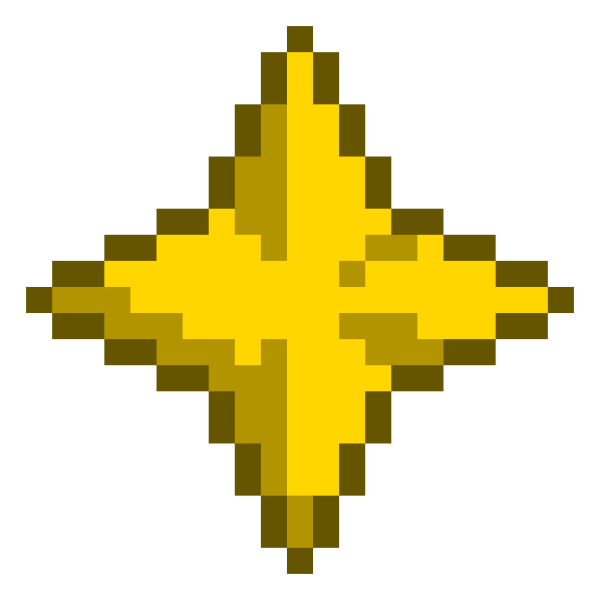 Пиксельные звездочки