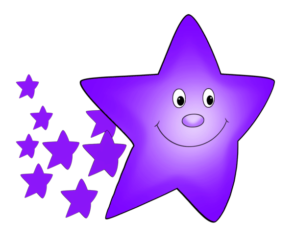 Звездочки желтого цвета