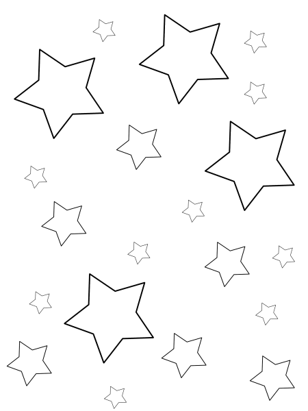 Красная звезда для вырезания