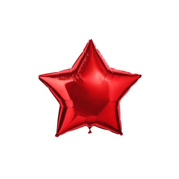 Красная звезда фольга