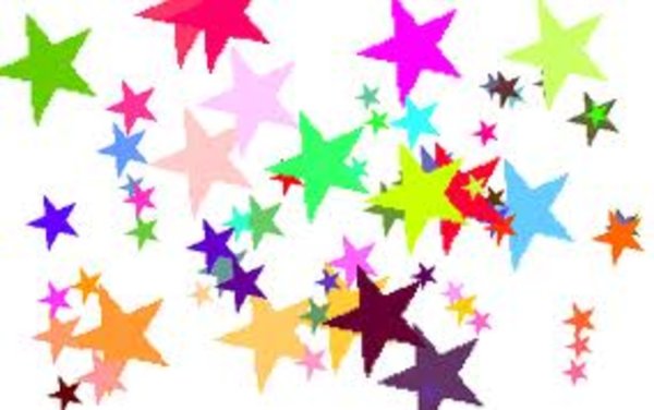 Цветные звезды