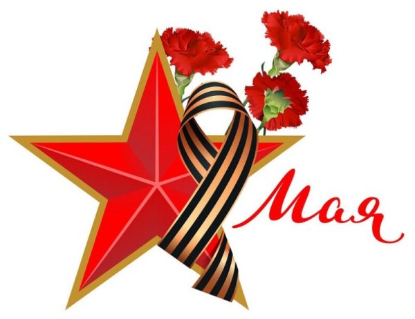 Гвоздики 9 мая вектор