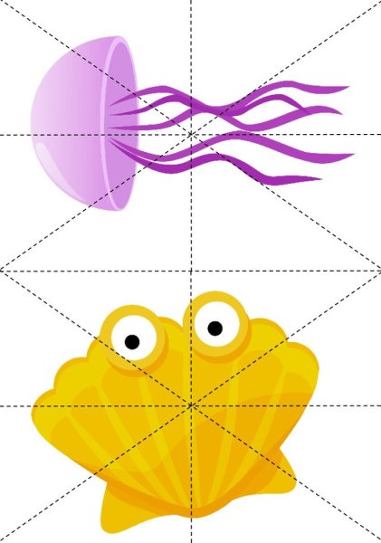 Маленькая звезда пятиконечная контур