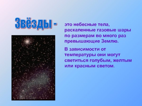Презентация на тему космос