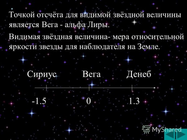 Светимость звезд