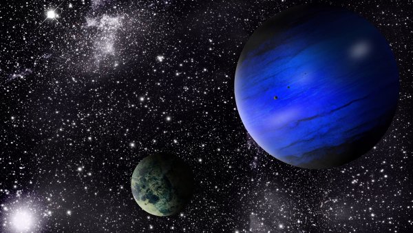 Небо с планетами