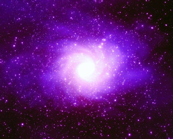 Фиолетовый космос