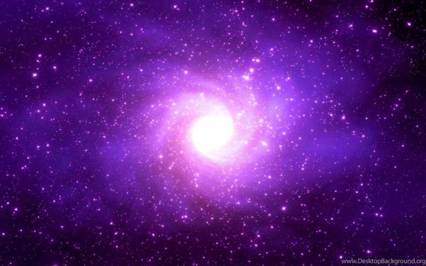 Сиреневый фон со звездами