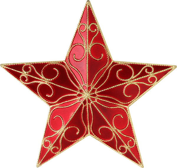 Пятиконечная звезда на елку