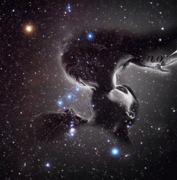 Звездное небо и пара