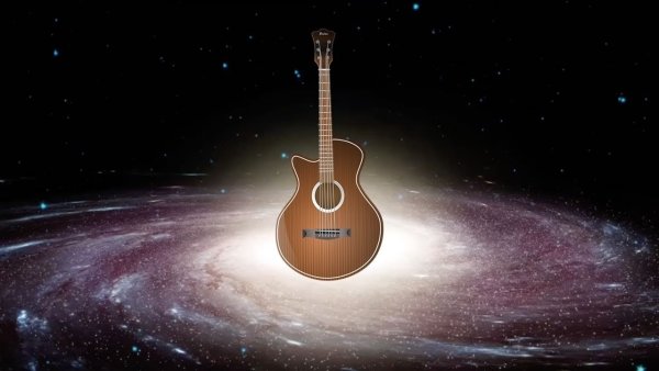 Электрогитара космос