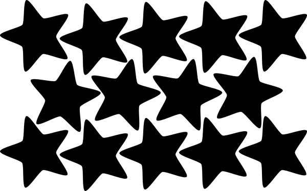 Стикеры звездочки