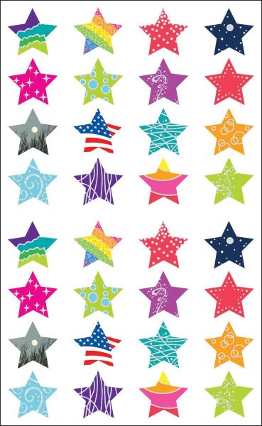 Наклейки звездочки для детей
