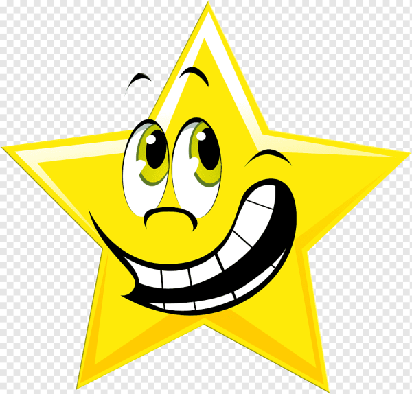 Смайлик звездочки