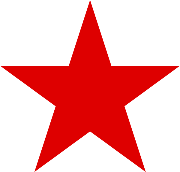 Красная пятиконечная звезда