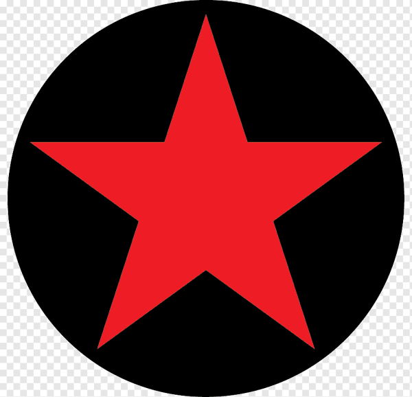 Значок красная звезда