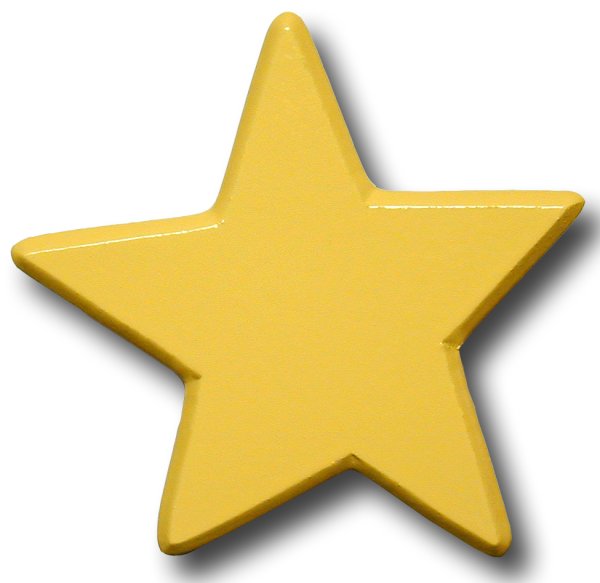 Желтая Звездочка без фона